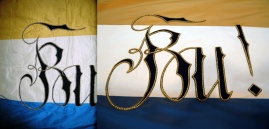 Restaurierung der Prunkfahne der Unitas Bavaria